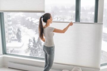 Cuidado del producto de cortinas roller y una limpieza profunda